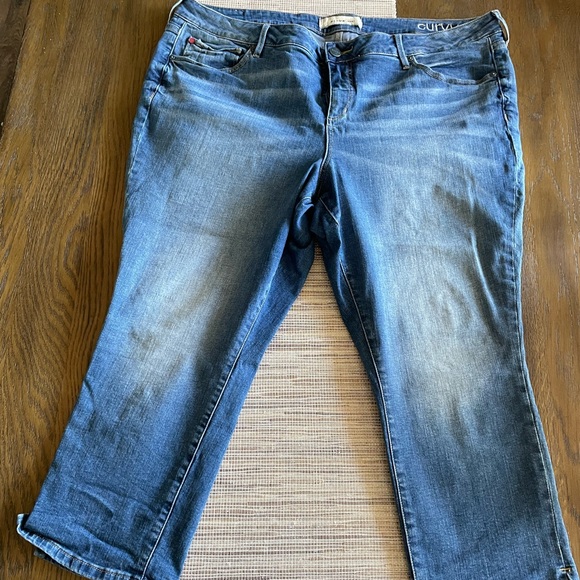 Stitch Fix Slink Denim Capris - Picture 4 of 5